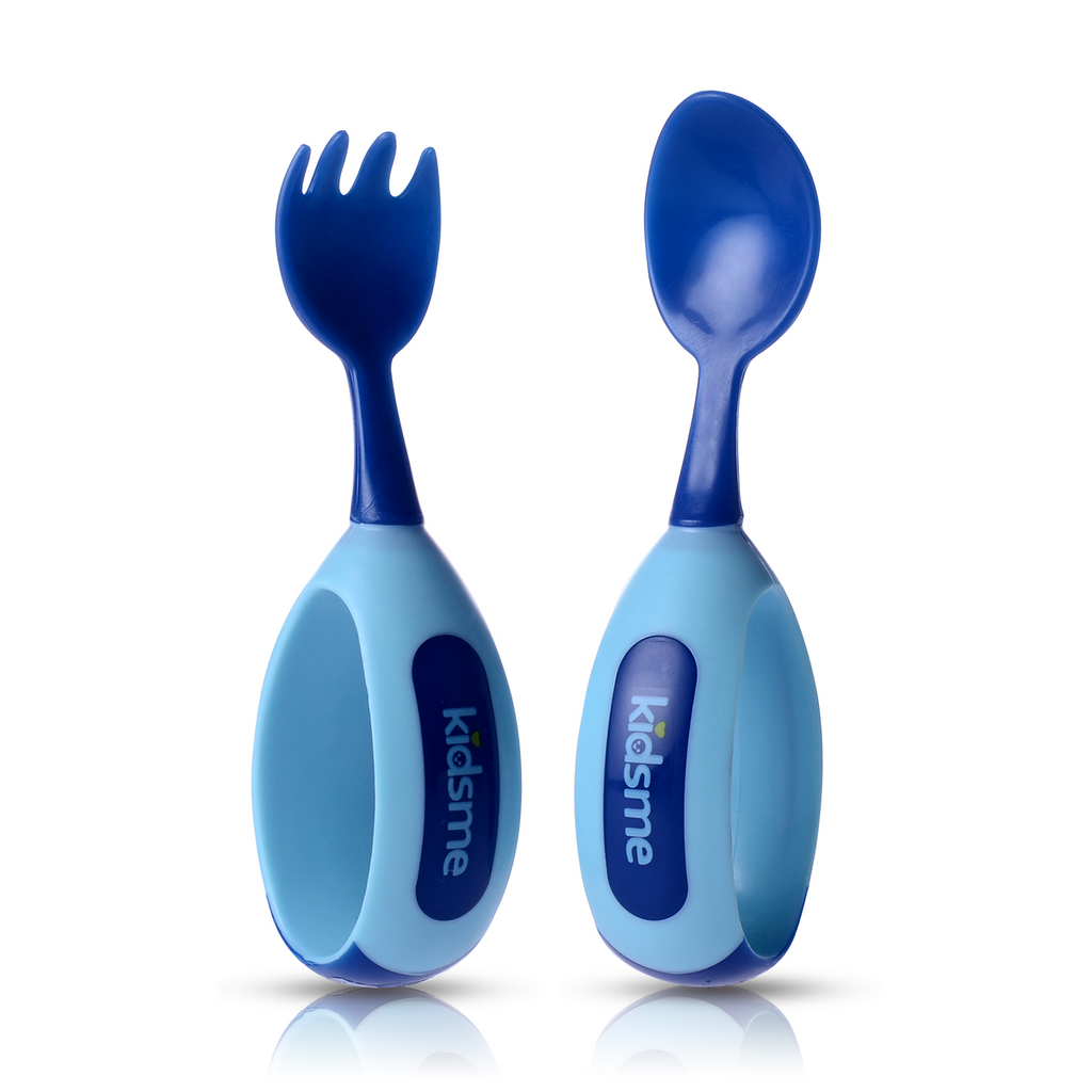 Toddler Fork Spoon Set Aquamarine Kidsme Philippines