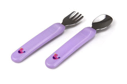 Premier Spoon and Fork with Case - Lavander
